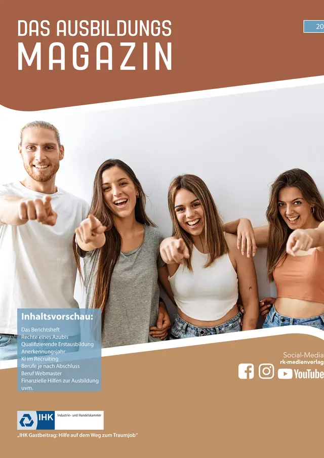 Cover: das ausbildungsmagazin Bayern, Ausgabe 2024